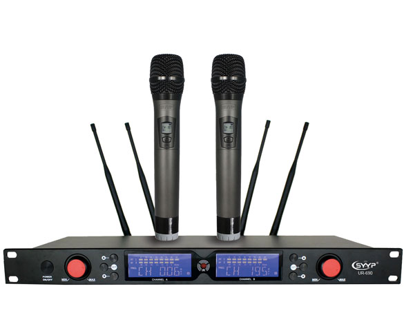 UR-690 真分集100米戶外舞臺(tái)演出話筒